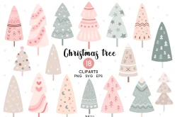 Christmas tree clipart