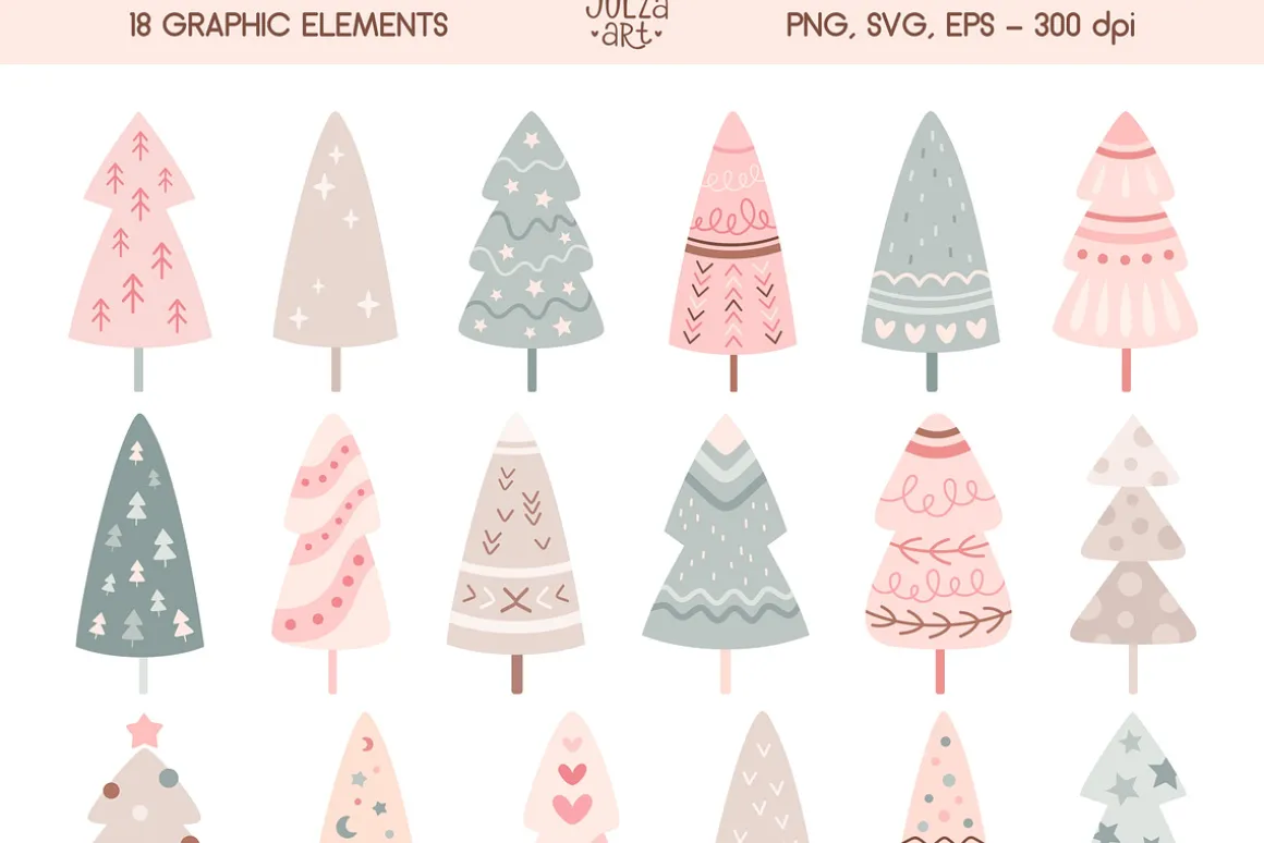 Christmas tree clipart
