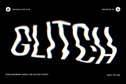 Chromatic Glitch Text Effects