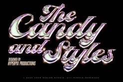 Chrome Text Effects Bundle 02