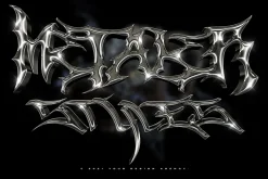 Chrome Text Effects Bundle 02