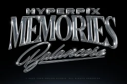 Chrome Text Effects Bundle 02
