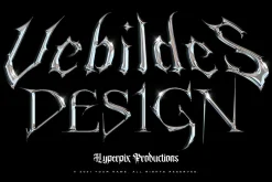 Chrome Text Effects Bundle 02