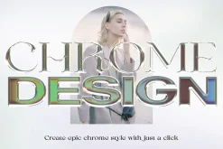 Chrome Text Effects Bundle 02