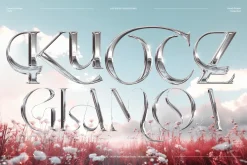 Chrome Text Effects Bundle 02
