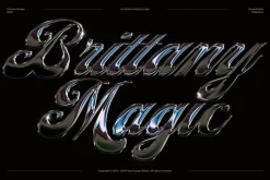 Chrome Text Effects Bundle 02