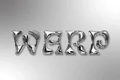 Chrome Liquid Metallic Text Effect