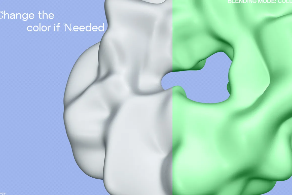 Chrome Meta - 3D Abstract Shapes