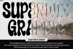 Chrome Text and Logo Styles Vol.8