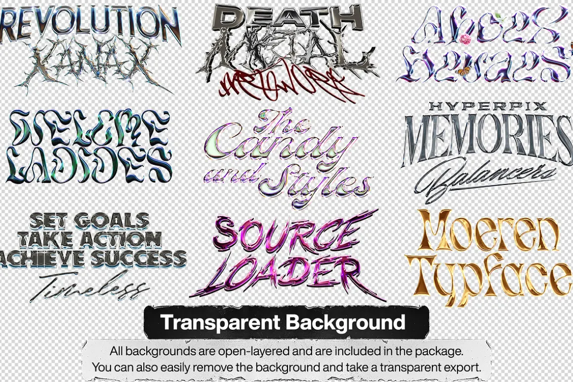 Chrome Text Effects Vol.7
