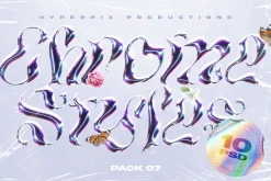 Chrome Text Effects Vol.7