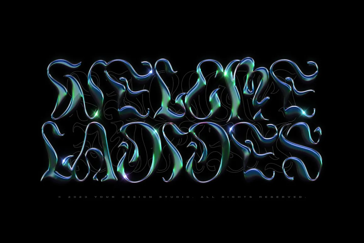 Chrome Text Effects Vol.7