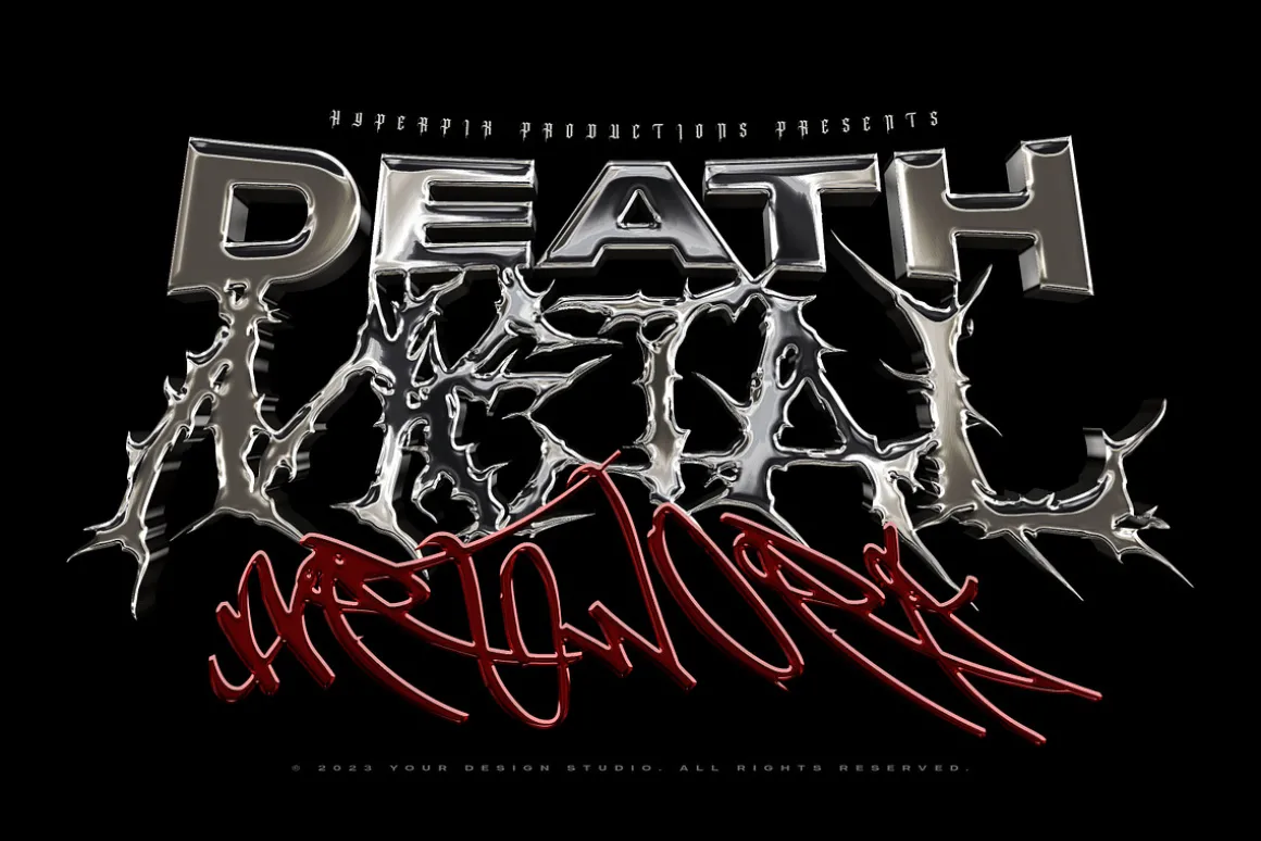 Chrome Text Effects Vol.7