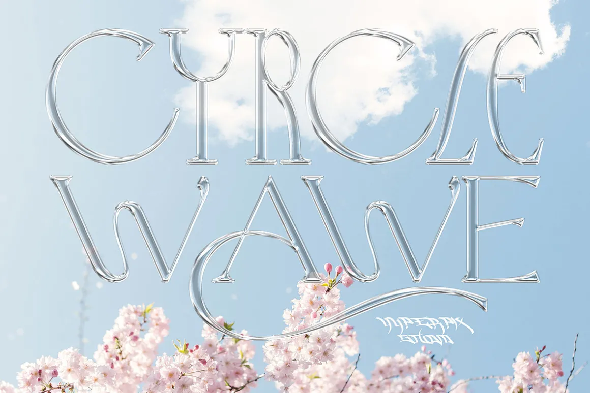 Chrome Text Styles Vol.5