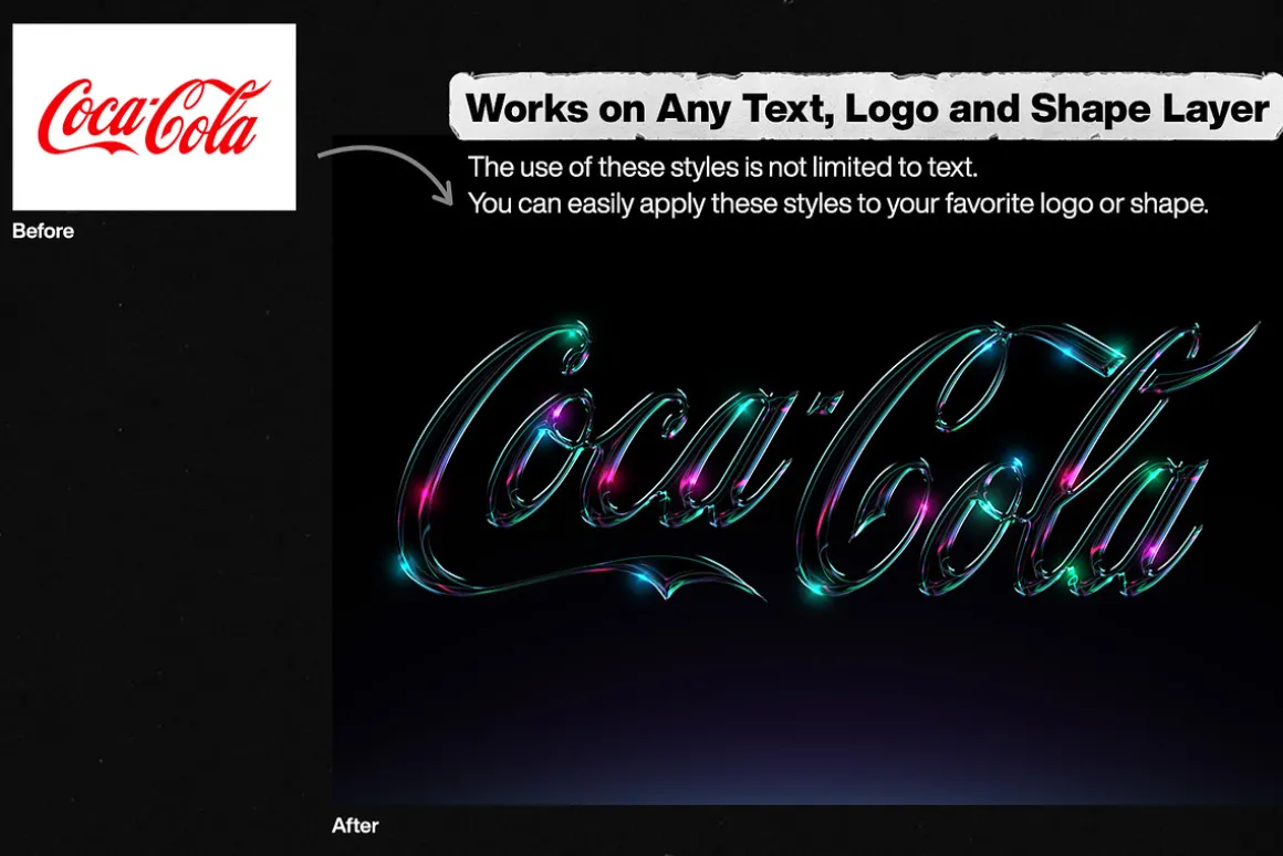Chrome Text Styles Vol.1