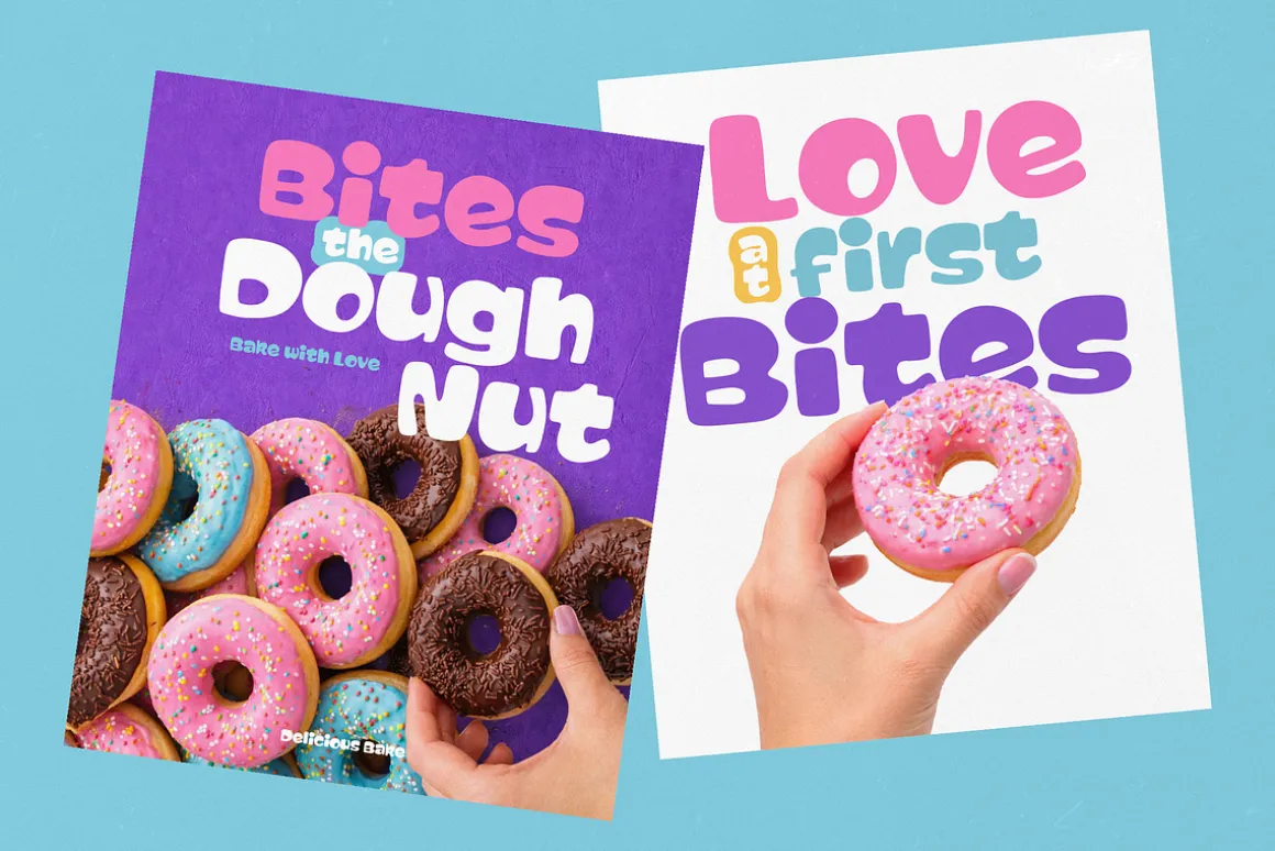 Chubby Gum - A Playful Chunky Font