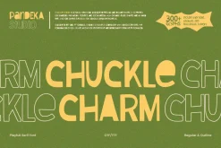 Chuckle Charm - Quirky Serif Duo