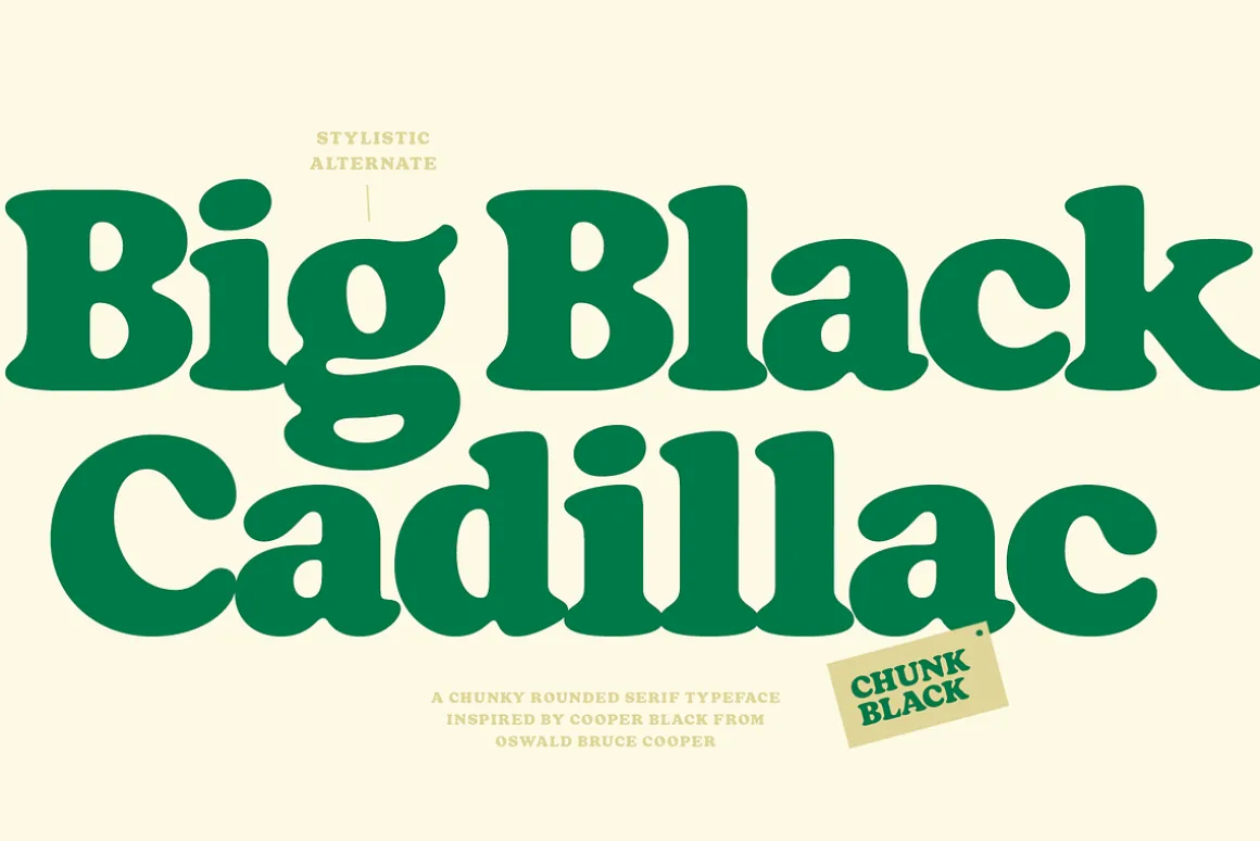 Chunk Black Retro Serif