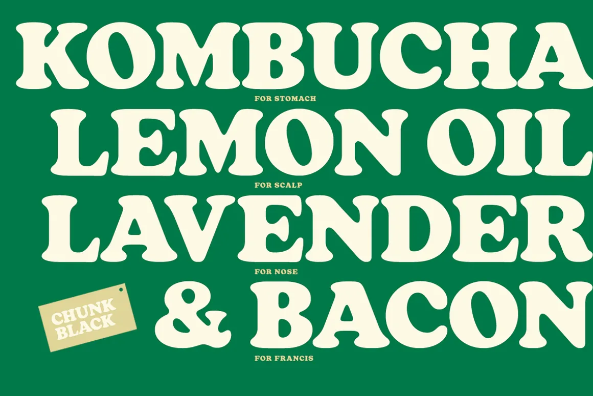 Chunk Black Retro Serif