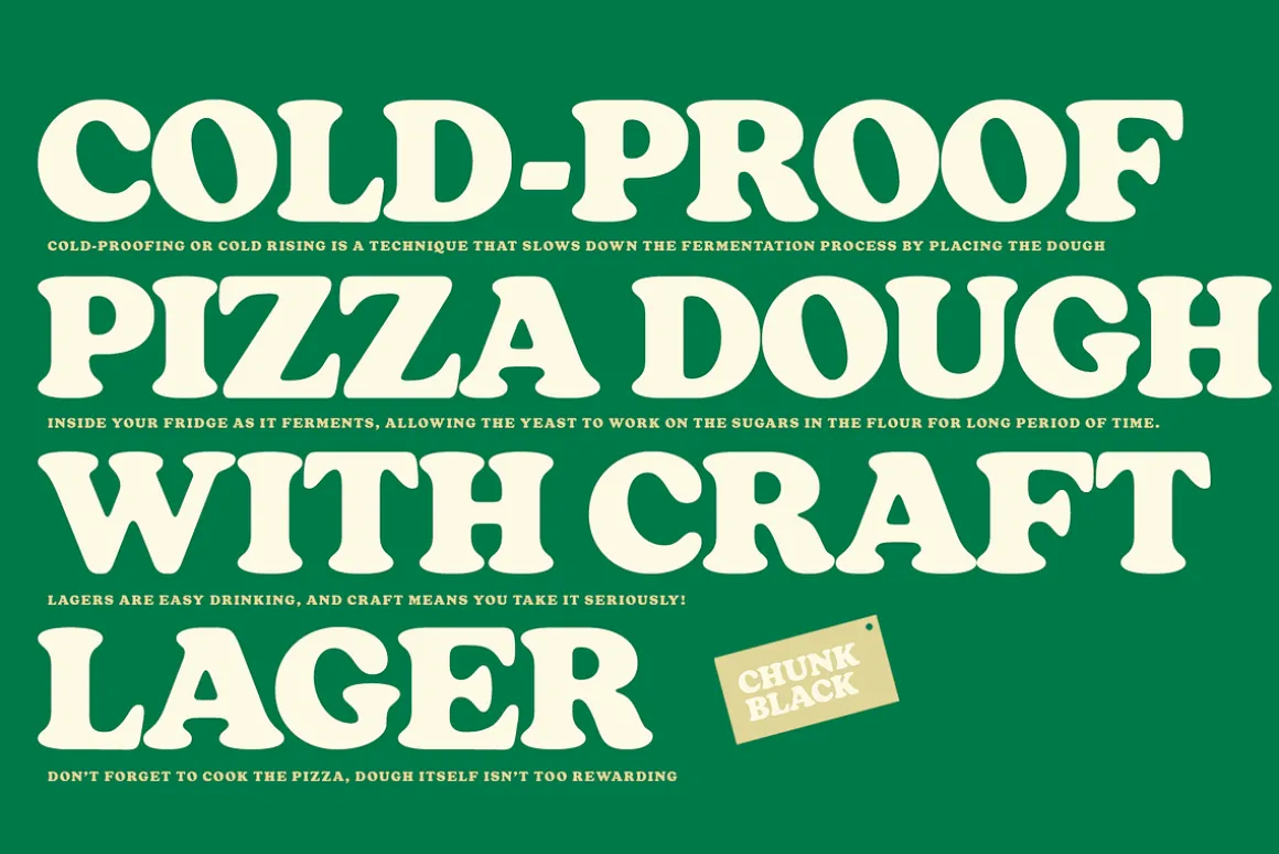 Chunk Black Retro Serif