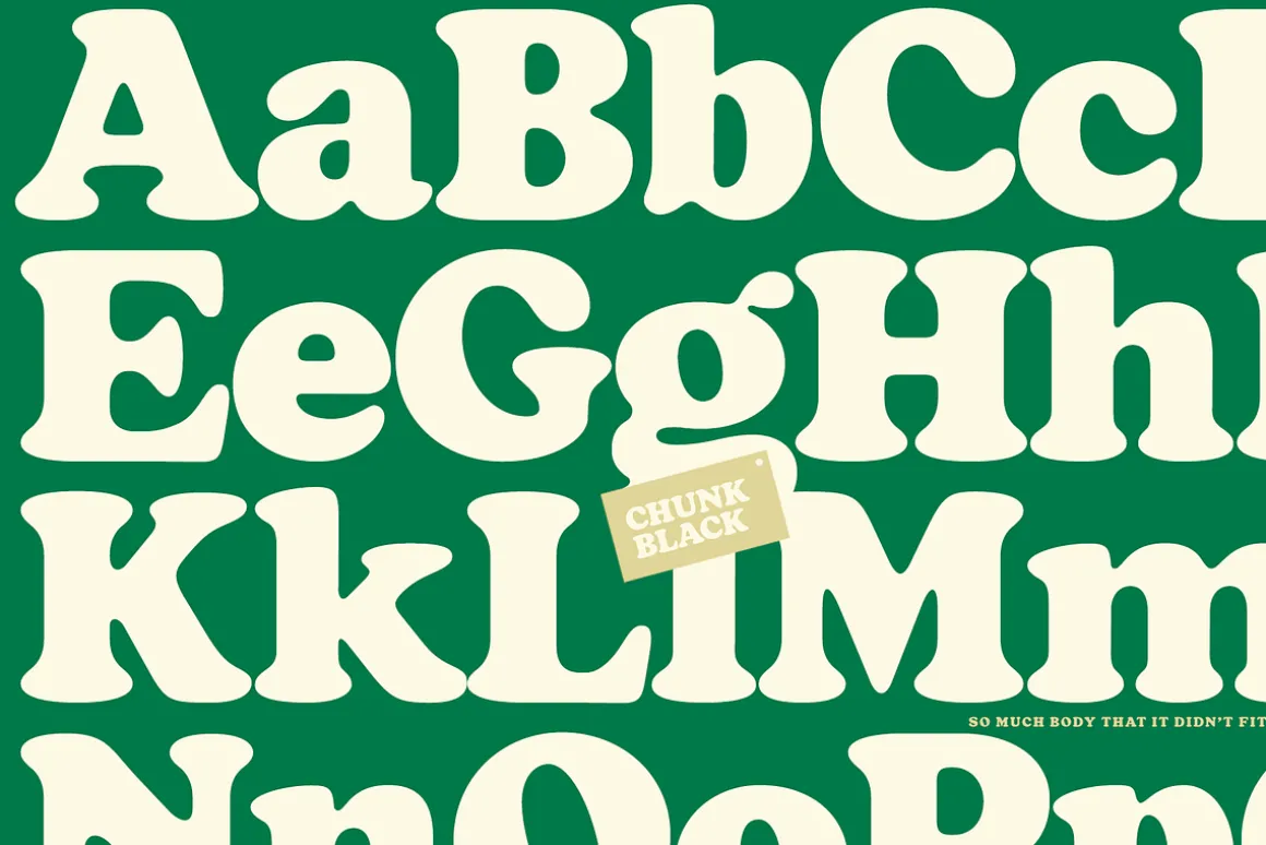 Chunk Black Retro Serif