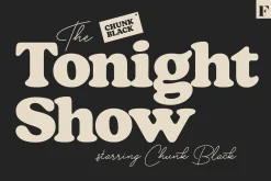 Chunk Black Retro Serif