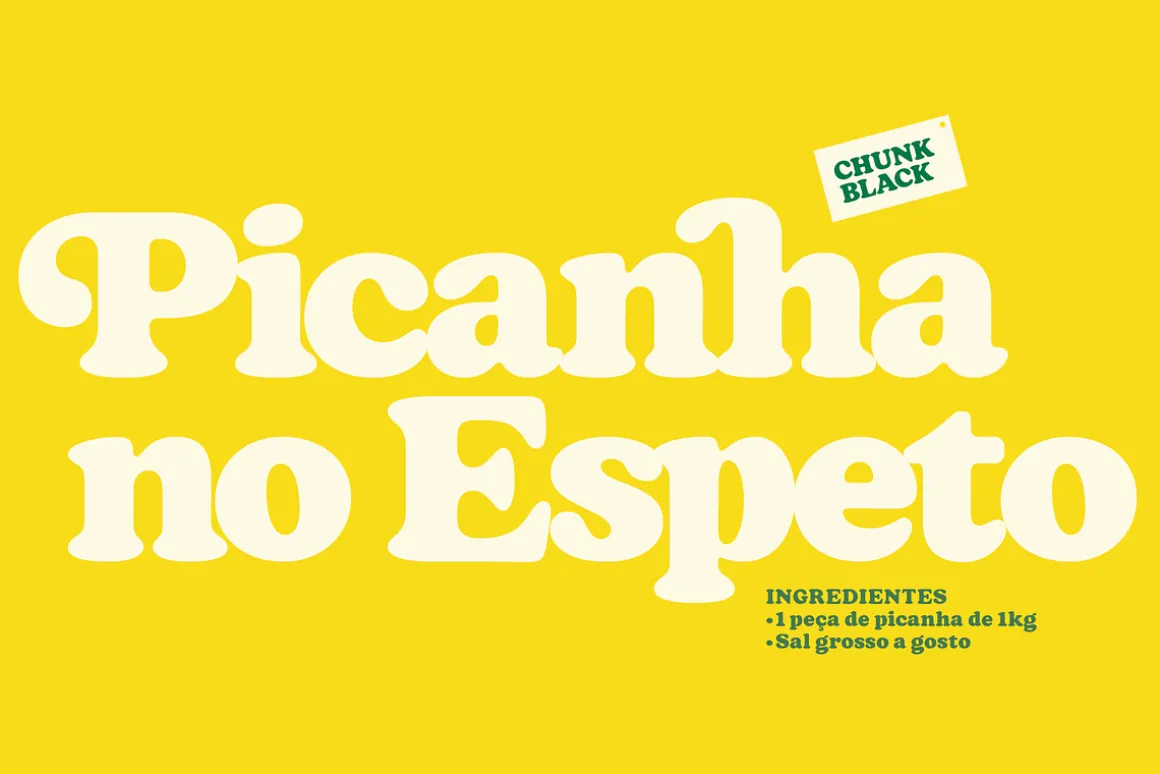 Chunk Black Retro Serif