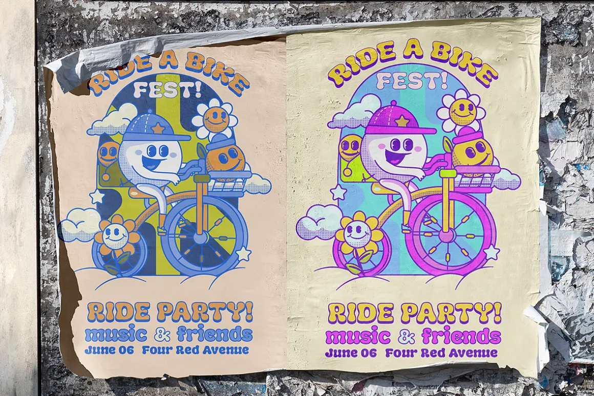 Chunk Plump - Groovy Chunky Font