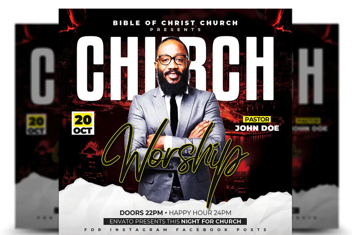 20-Church Flyer Bundle