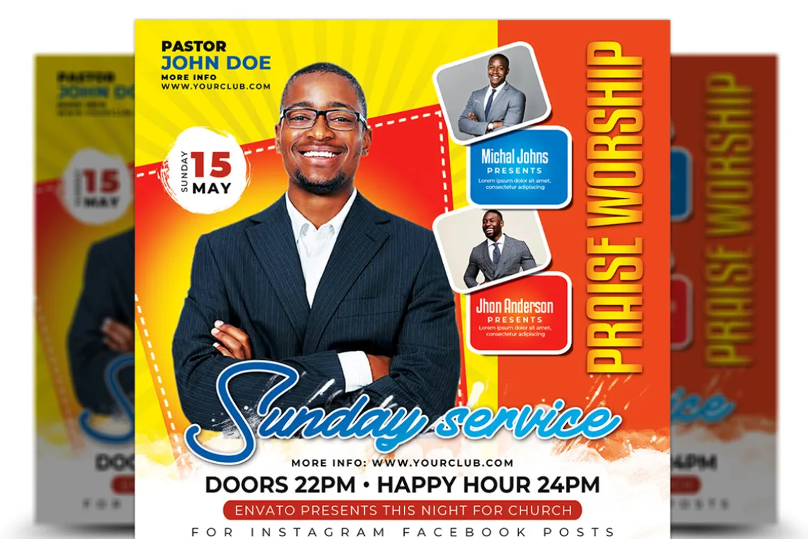 20-Church Flyer Bundle