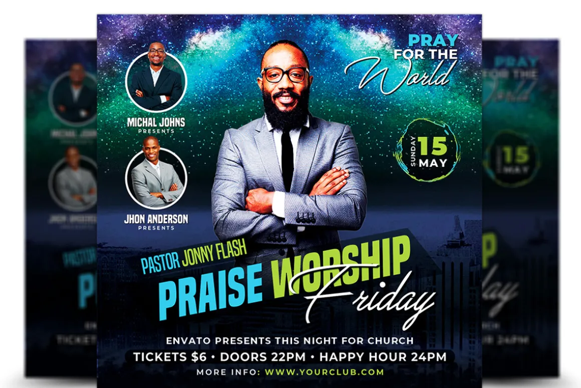 20-Church Flyer Bundle