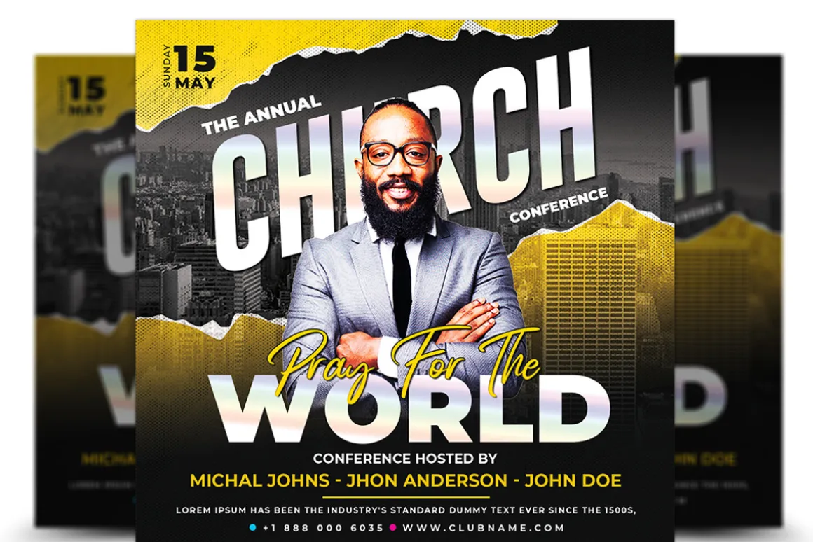 20-Church Flyer Bundle