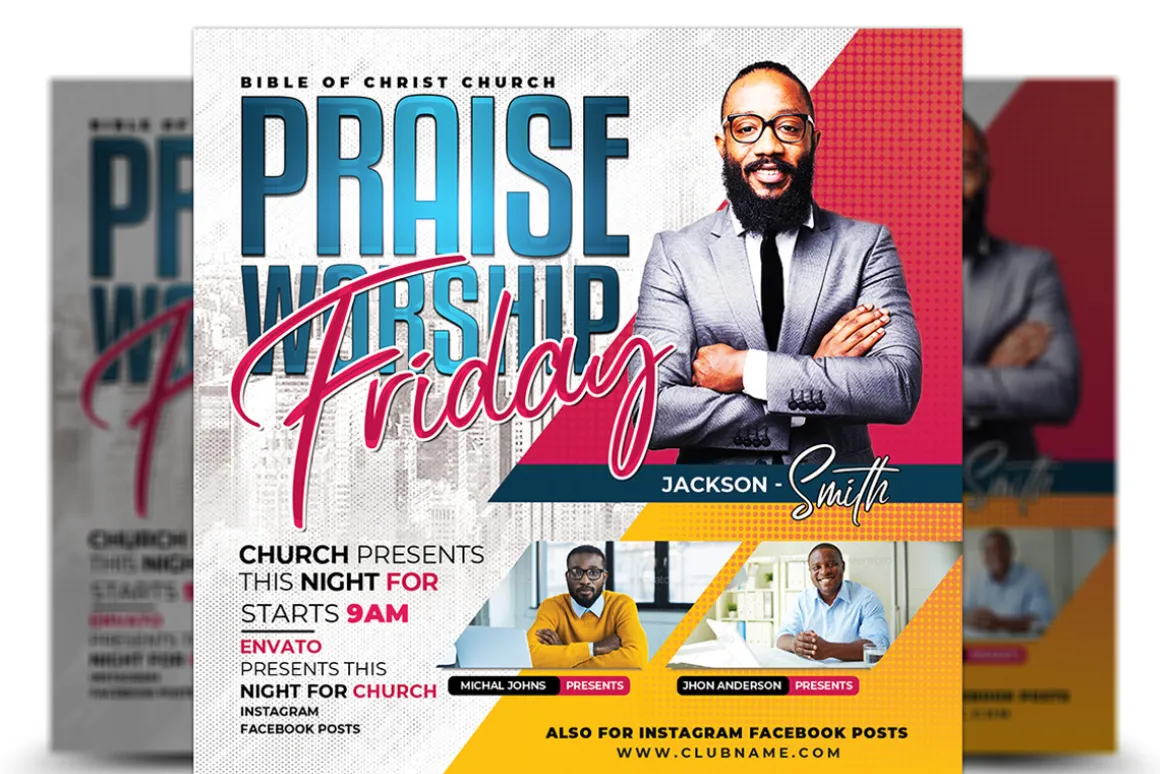 20-Church Flyer Bundle