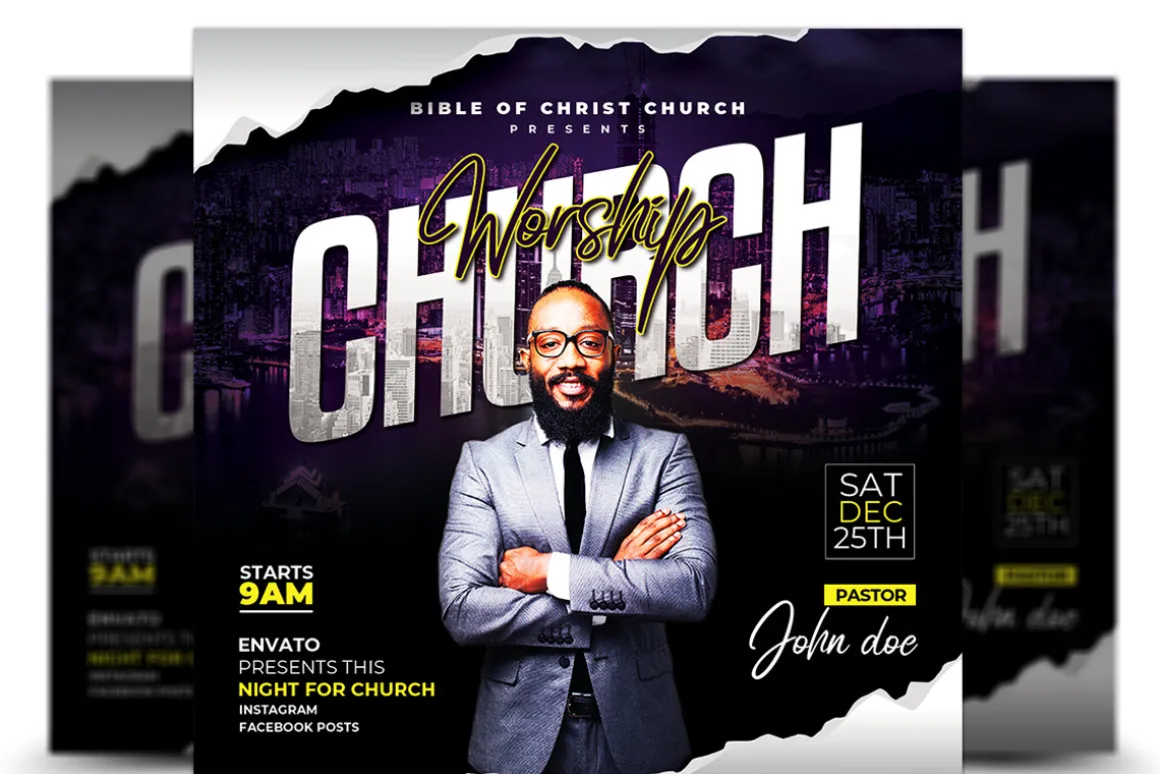 20-Church Flyer Bundle