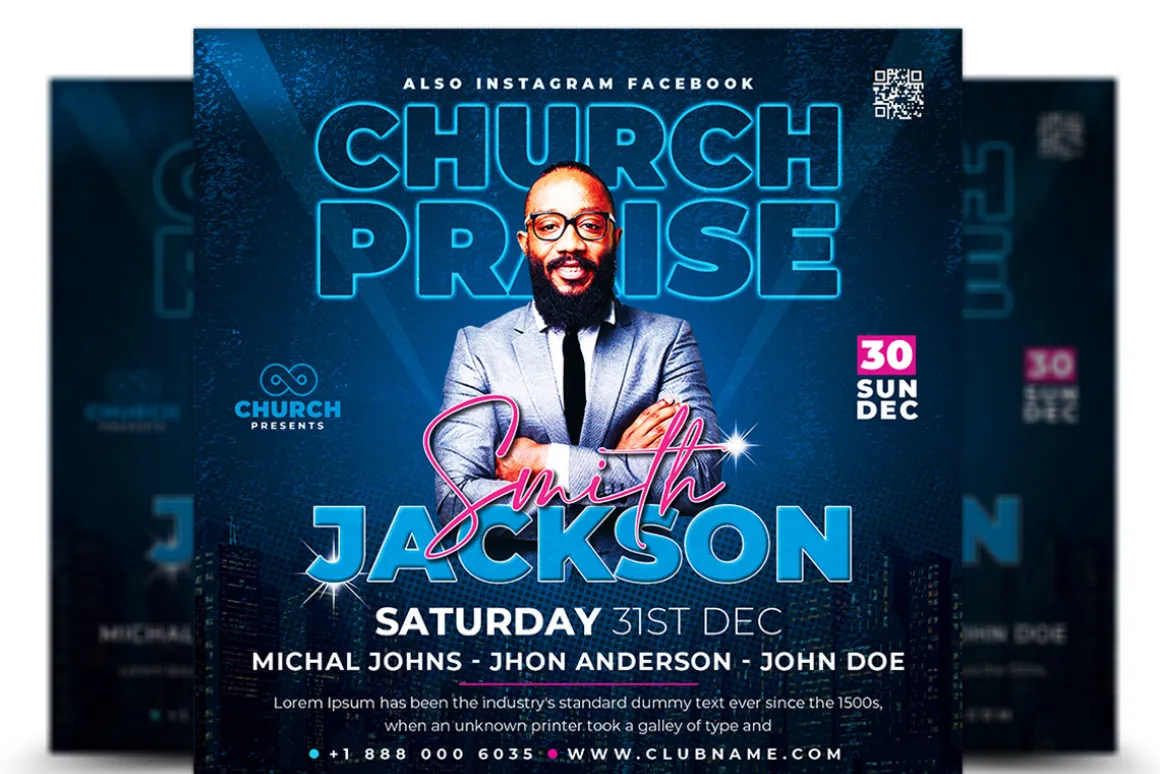 20-Church Flyer Bundle