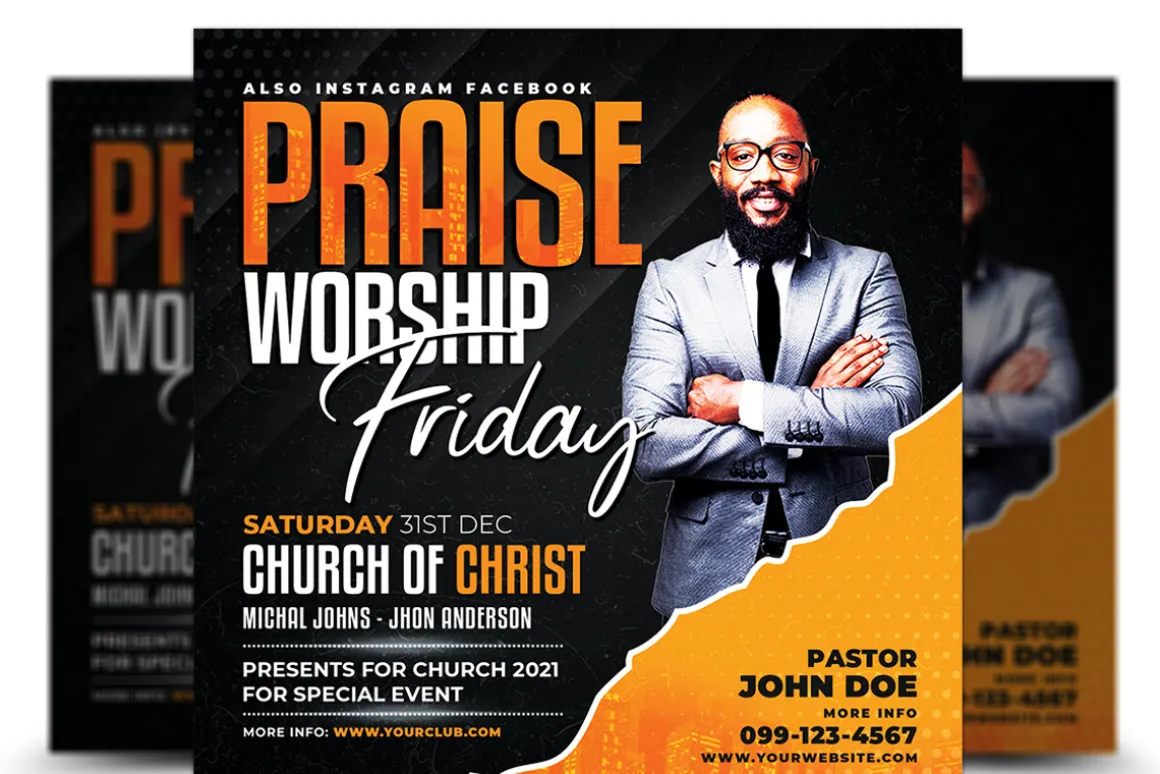 20-Church Flyer Bundle