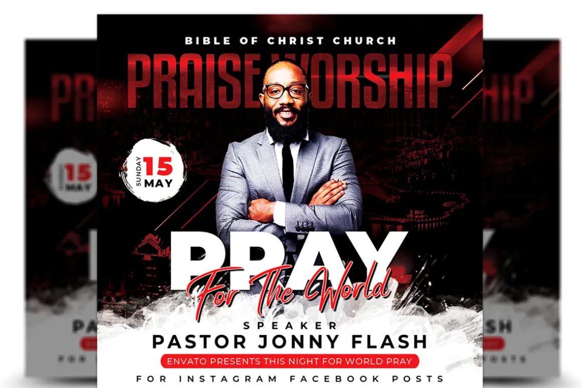 20-Church Flyer Bundle