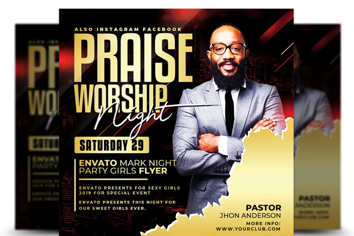 20-Church Flyer Bundle