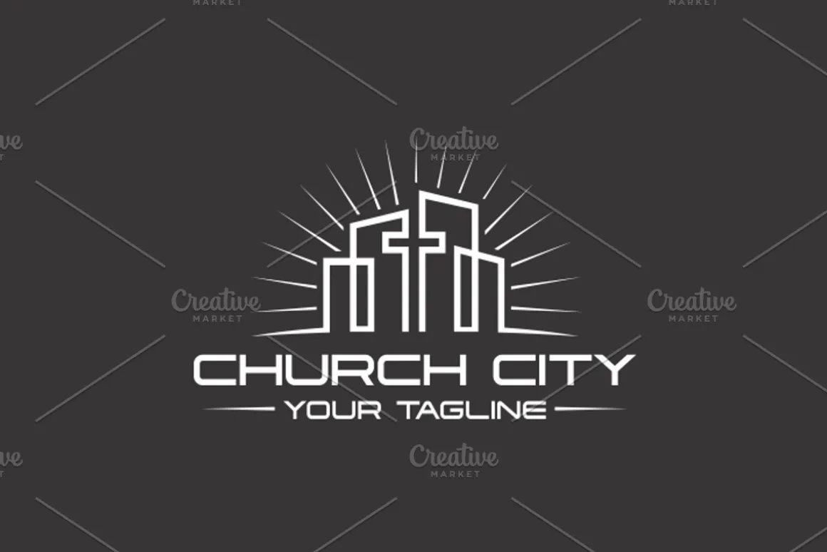 Church City V.2 | Logo Template