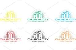 Church City V.2 | Logo Template