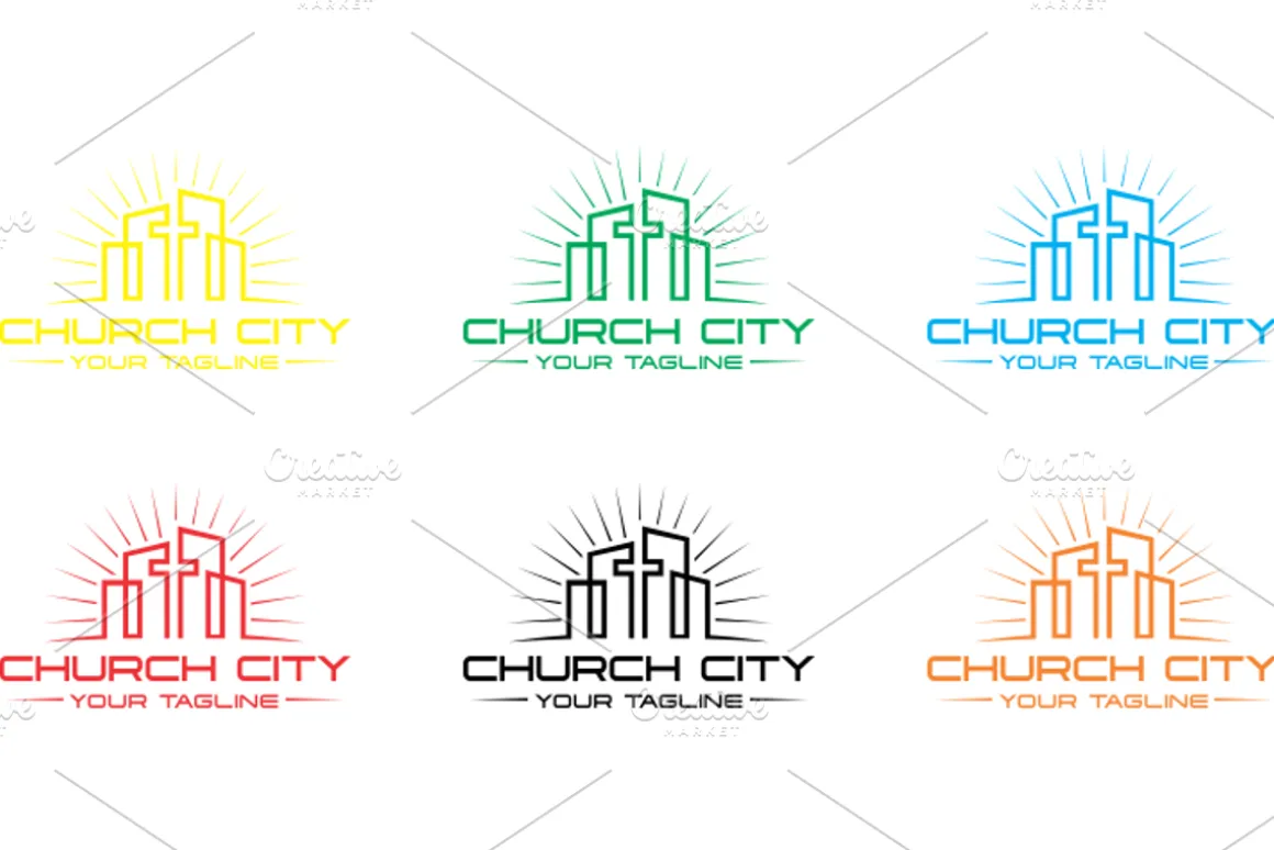 Church City V.2 | Logo Template