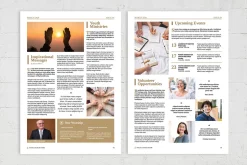 Church Newsletter Template