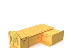 Church Old Building Low Poly