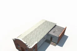 Church Old Building Low Poly