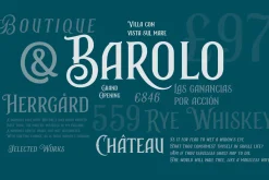 CigarBox Lettering Font Duo