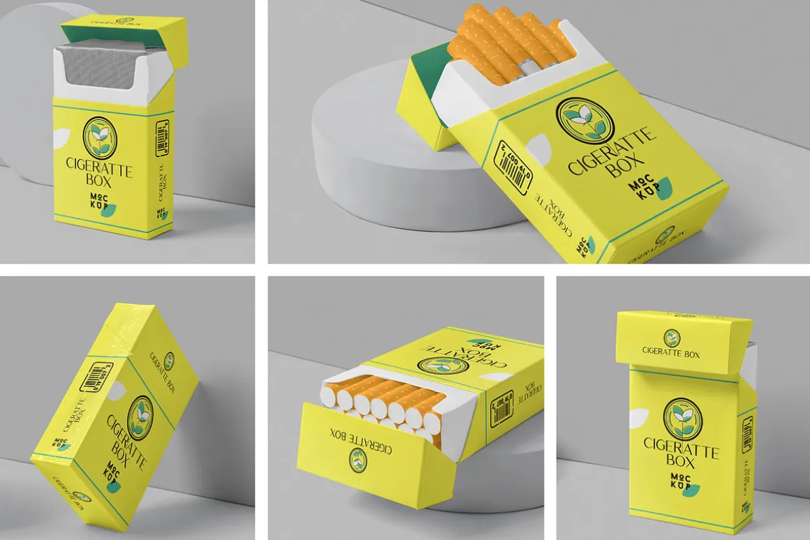 Cigarette Pack Mockups