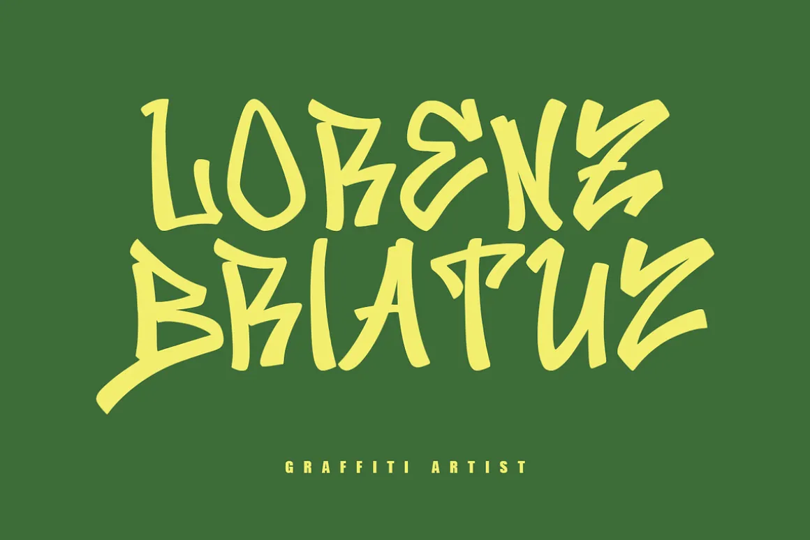 Cilibazz Graffiti Display Font