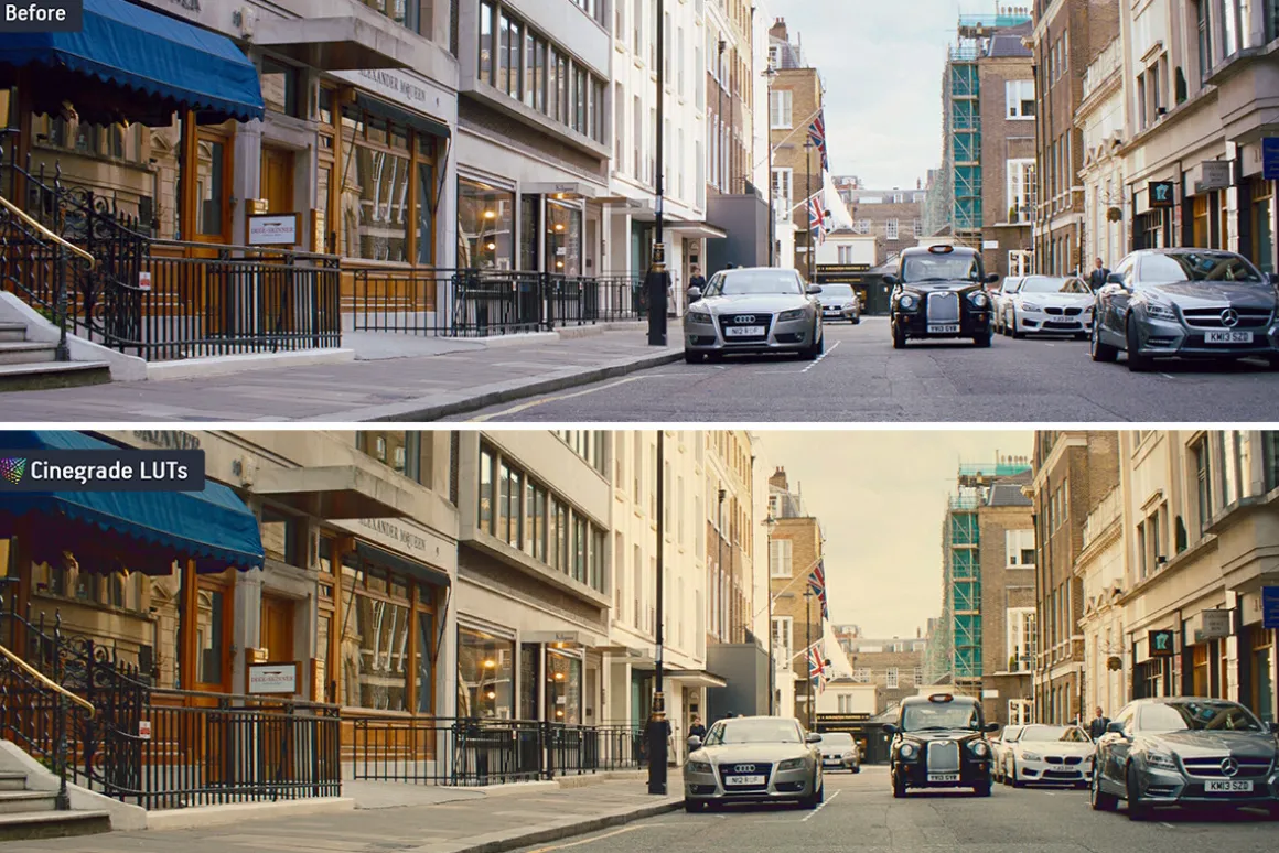 CineGrades LUTs v.2 – Cinematic LUTs
