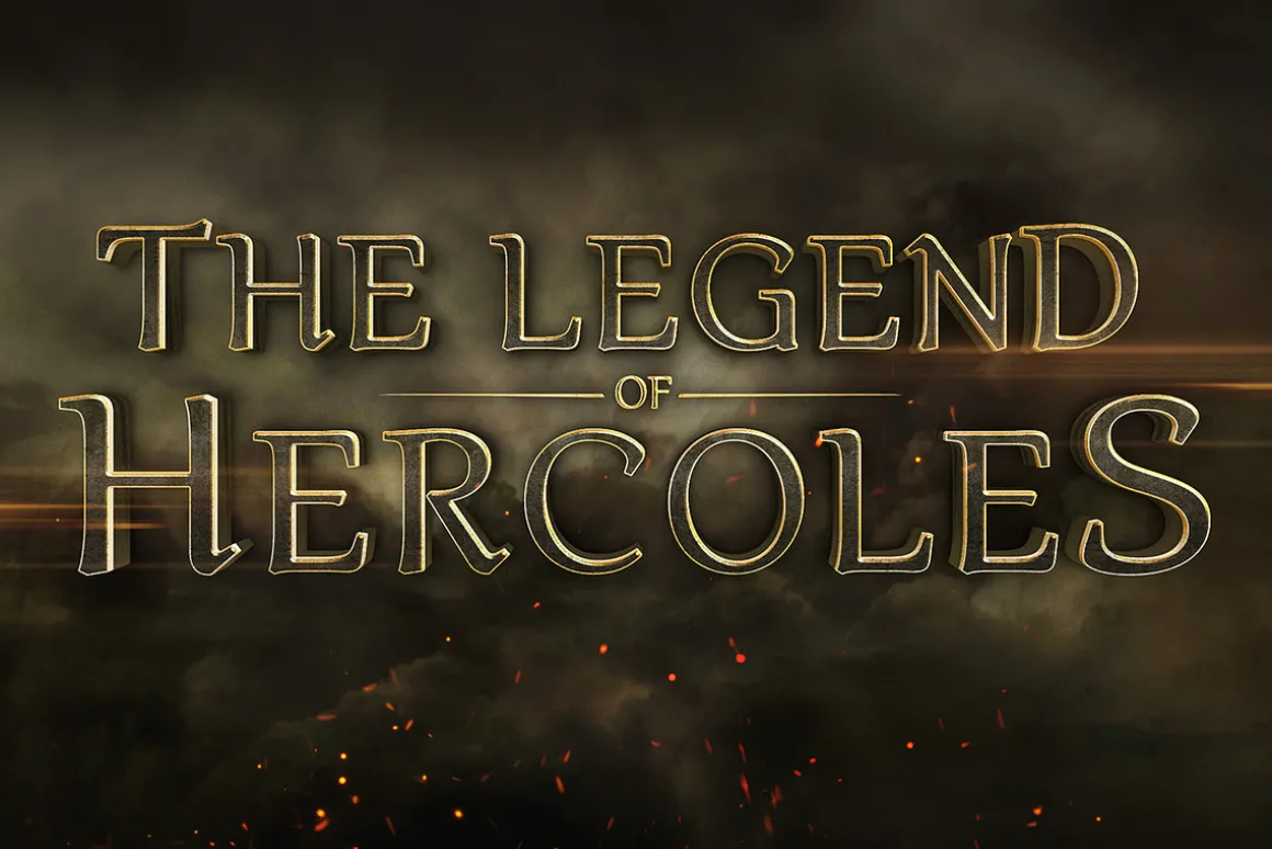 Cinematic 3D Text Effects Vol.6