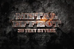 Cinematic 3D Text Effect Vol.3